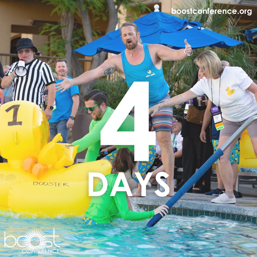 Get ready because the #boostconference is in just 4 days!