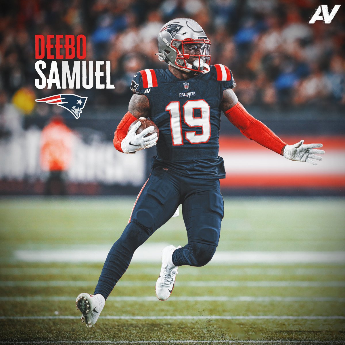 Should the #Patriots get Drake Maye a big time weapon and trade pick #68 for Deebo Samuel? 👀