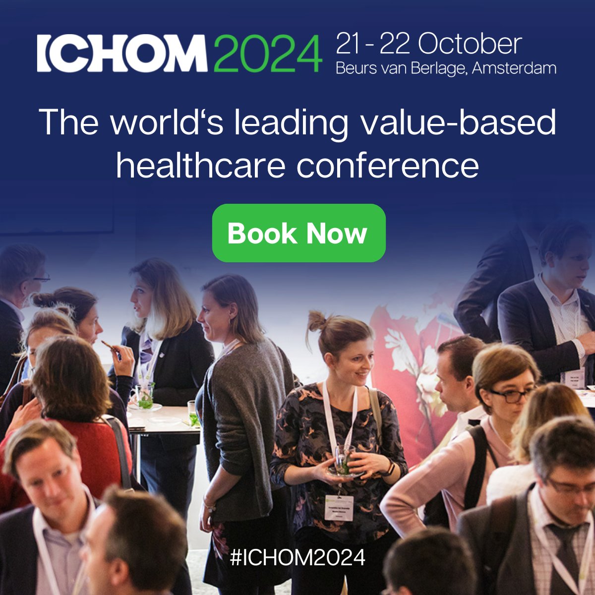 Debate pressing healthcare issues & help shape the future of VBHC at #ICHOM2024 🤝 Delegates are already joining us from renowned organizations including @JNJNews, @BupaUK, @StatistaCharts, and many more. Save over 20% when you book our Early Bird offer: bit.ly/3y333B5