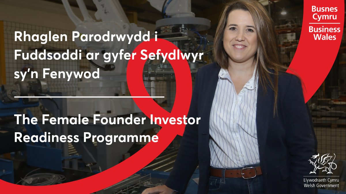 Calling all Welsh female tech founders! 🏴 Apply now for the 6-month Female Founder Investor Readiness Programme. Gain skills, mentorship, and network for successful fundraising. Don't miss out on workshops, peer connections, and bi-monthly gatherings! 👇🏼 ow.ly/oZiG50RoVHy