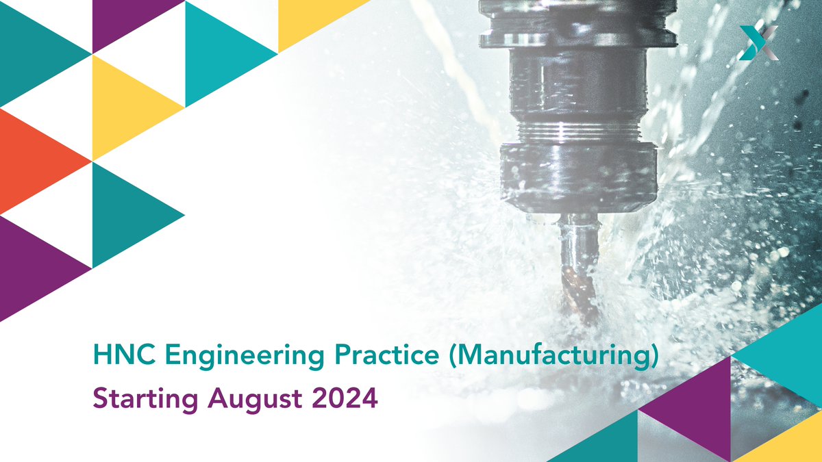 HNC Engineering Practice (Manufacturing) course starts in August. It offers in-demand skills and blends theory with hands-on learning. Open doors to progress to HND level and degrees. Learn more: bit.ly/4bpxm4c