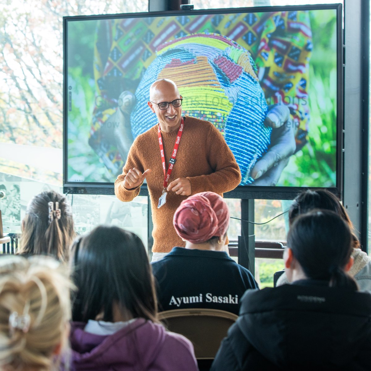 We had the opportunity to learn from Dr. Mary Martin this week. Dr. Martin leads a team at LSE designing a Human Security Curriculum for our new IB programme. She joined us to deliver part of the curriculum to our STP students. 
#SchoolForActivists #humansecurity #lse  #IB