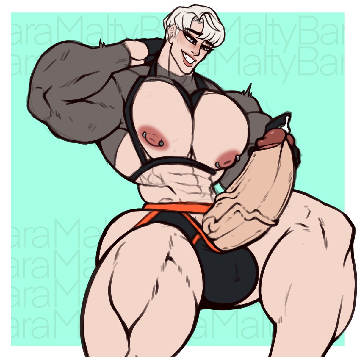 Seo-Jun always get excited whenever he sees the crowd cheers for him whenever he dance~ Here’s my redesign of my OC Seo Jun UwU❤️❤️ Hope it’s worth the wait ÓwÒ~ #bara #nsfwtwtﾟ #Nsfwtwt #hyper #baransfwart #BaraNSFW