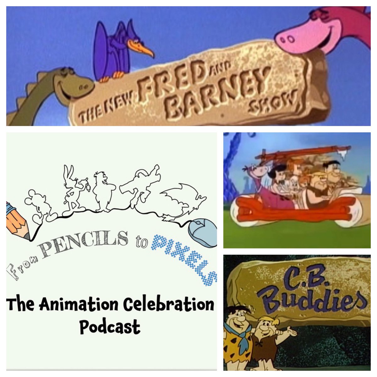 This Rocks! <a href="/ScottHopkins76/">Scott Hopkins</a> and <a href="/mlyonsfl/">Michael Lyons</a> are back with a new <a href="/Pencil2Pixel/">From Pencils to Pixels</a> celebrating #HannaBarbera ‘s #Flintstones reboot The New Fred and Barney Show. Listen at rf4rm.com or on most podcast apps!