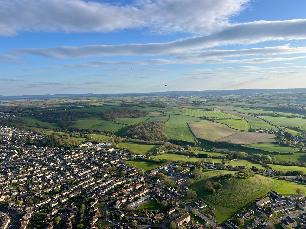 On Saturday evening, G-JIMA had its first flight of the season ☀️

We're looking forward to a year packed with events as well as local ascents in Bristol &amp; Bath too!

Keep an eye out for us and be sure to tag us in your photos 📷

#GJIMA #bandagroup #Ballooning #Spring