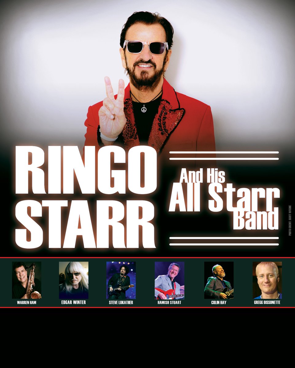 Rock 'N' Roll legend @ringostarrmusic is performing 'with a little help from his friends!' Ringo Starr & His All-Starr Band are coming to Mohegan Sun Arena on September 20th! Tickets are on sale now at bit.ly/3wbng7u