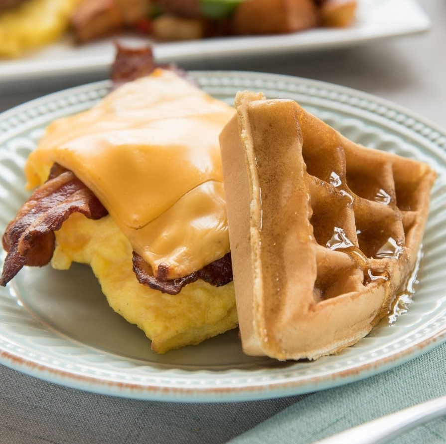 Waffle cravings? Toojay's in Glades Plaza has the perfect solution! Their Half Belgian Waffles are a breakfast dream!  #GladesPlaza #BocaRaton  @toojaysdeli