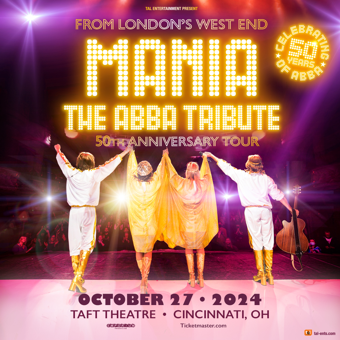 Tickets to see @MANIAtheshow perform the hits of the Swedish supergroup live at Taft Theatre on October 27 are ON SALE NOW! Grab yours here ➜ bit.ly/mania-24