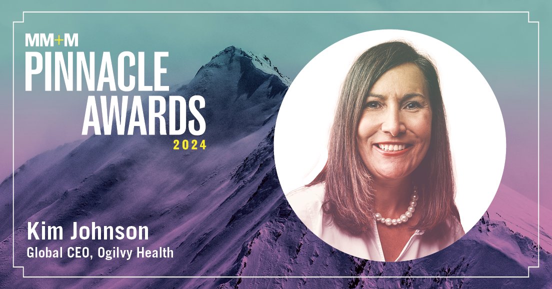 Fearless. Unstoppable. Leader. Congrats to Kim Johnson from @OgilvyHealth on being inducted into the Pinnacle Awards class of 2024. #MMMPinnacleAwards Lean more about Johnson: brnw.ch/21wJd6H Get tickets to join us next week for the celebration: brnw.ch/21wJd6I