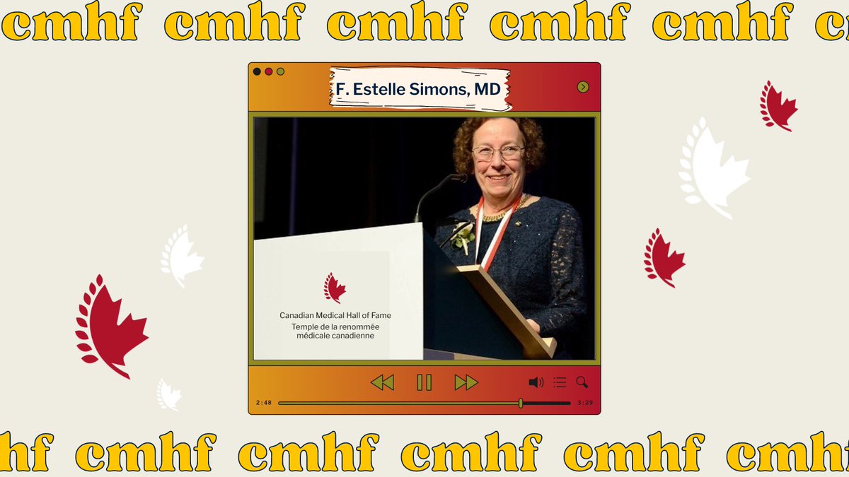 Sending birthday wishes to #CMHFLaureate F. Estelle Simons, MD, leader in infectious disease, allergy and immunity bit.ly/3wwu9Os