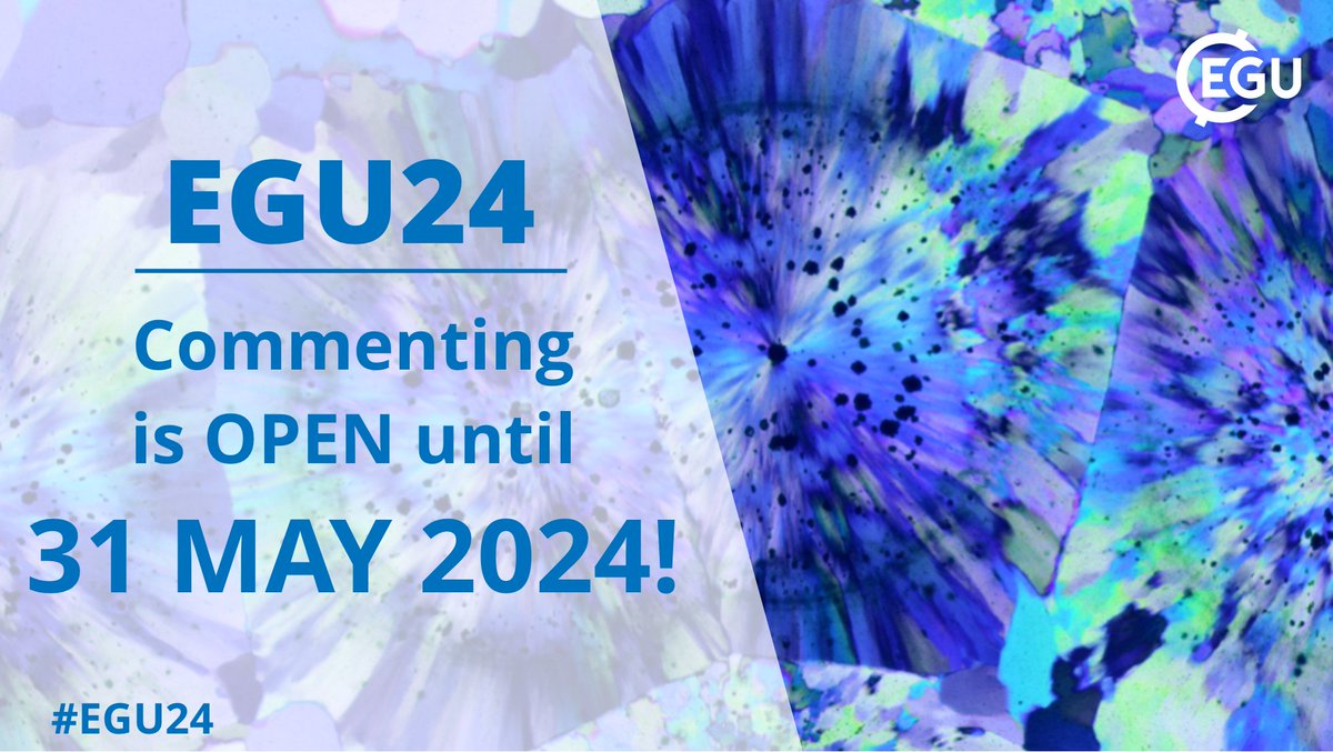 #EGU24 may have come to a close, but what if you haven't quite had enough yet? Maybe you want to catch up on a Medal Lecture you missed? Or leave a comment on an abstract's Supplementary Materials? Well don't worry - all #EGU24 materials are available online until 31 May 2024!