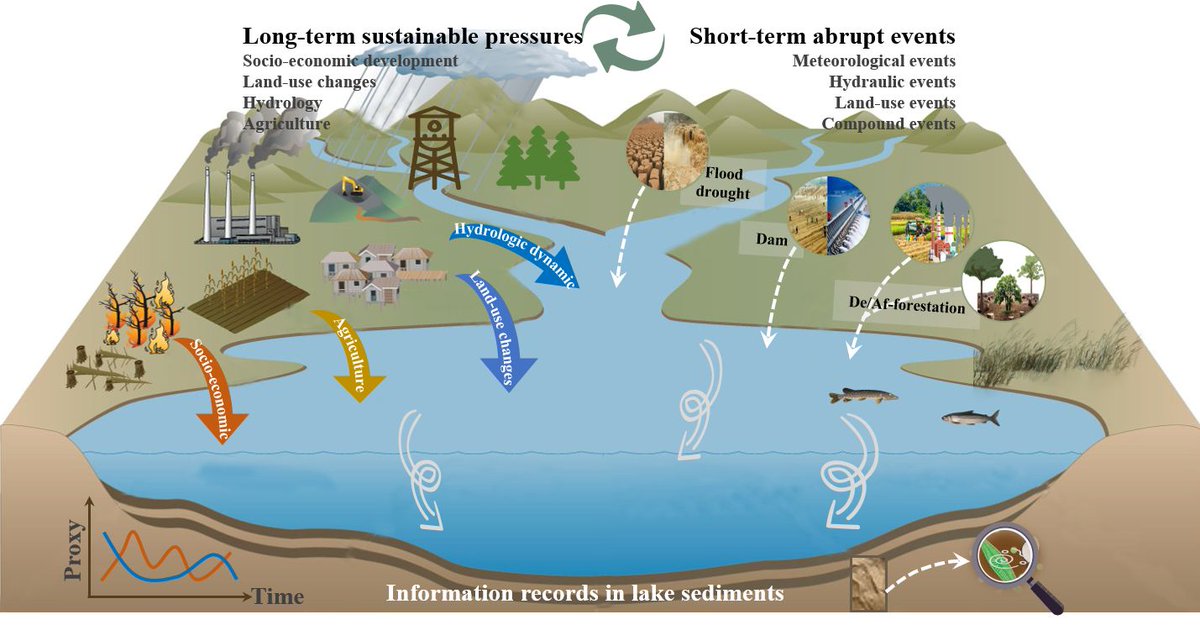 || NEW RESEARCH || Driver–response relationships in a large shallow lake since the Anthropocene: Short-term abrupt perturbations versus long-term sustainable pressures 📄 onlinelibrary.wiley.com/doi/abs/10.111…