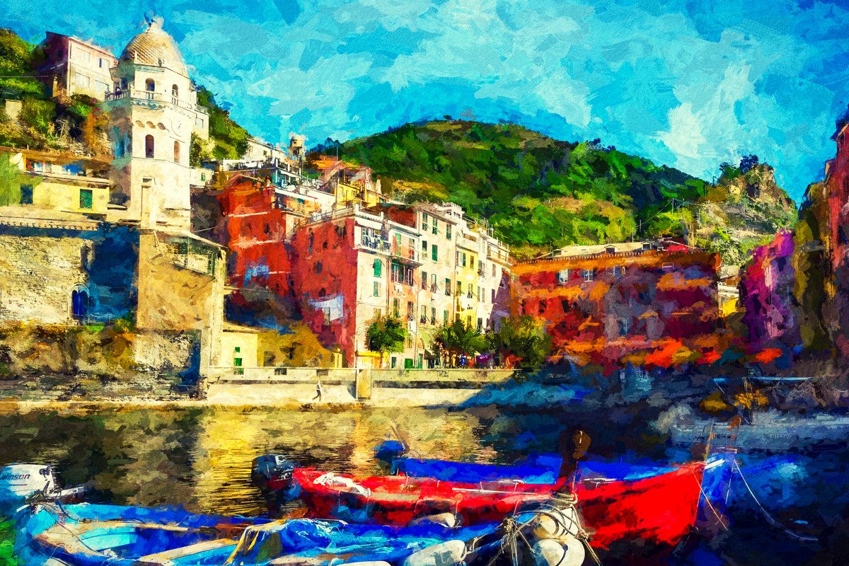 Bring the beauty of Italy to your indoor space, available here: joseph-giacalone.pixels.com/featured/verna…
#Italy #cinqueterre #Vernazza #digitalpainting #art #fineart #wallart #homedecor #BuyIntoArt