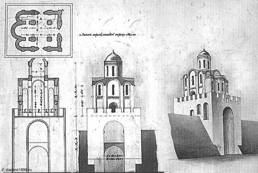 🏰 #OTD in 1164, the construction of the #GoldenGate in the city of #Vladimir by Andrew the Pious was completed.

The only ancient Russian city gate (20m high!) that survived the Golden Horde invasion & following centuries, it is a UNESCO World Heritage Site & a beloved landmark.