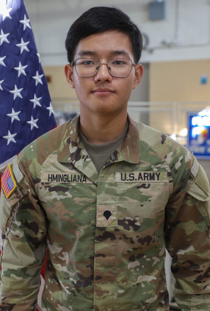 FRESH FACE FRIDAY: Meet SPC Chawngh Hmingliana ! Hmingliana, 19, lives in Bowling Green, Ky., completed his basic training and his initial specialty training and will be assigned to the 38th Division Artillery as a wheeled vehicle mechanic (91B). #welcome #fightaskentuckians