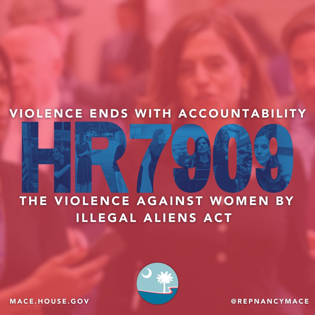 Violence ends with accountability. 

We introduced H.R.7909, the Violence Against Women by Illegal Aliens Act to ensure illegals convicted of sex offenses or domestic violence kept out of our communities and deported. 

#SAAM