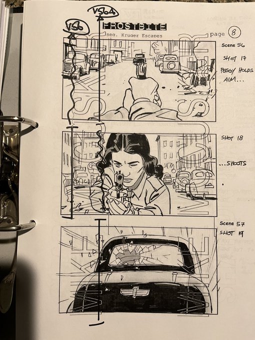 Today's inspiration 

Rodolfo Damaggio's Captain America Storyboards 