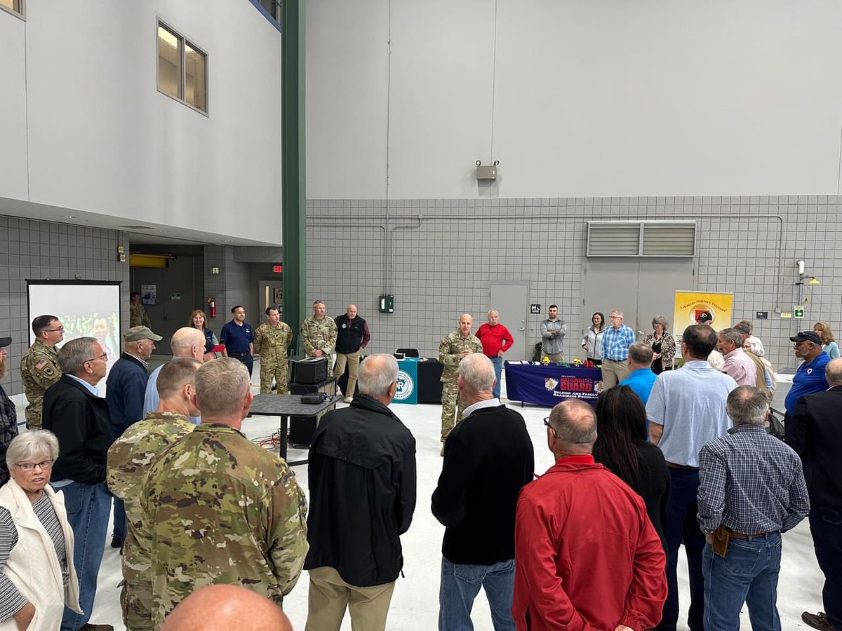 Yesterday's rain didn’t dampen the spirits of roughly 80 Arkansas Army and Air National Guard retirees as they gathered to hear from Maj. Gen. Jonathan Stubbs, Adjutant General of the Arkansas National Guard, and learn about the direction the organization is headed. #NoBetterDeal