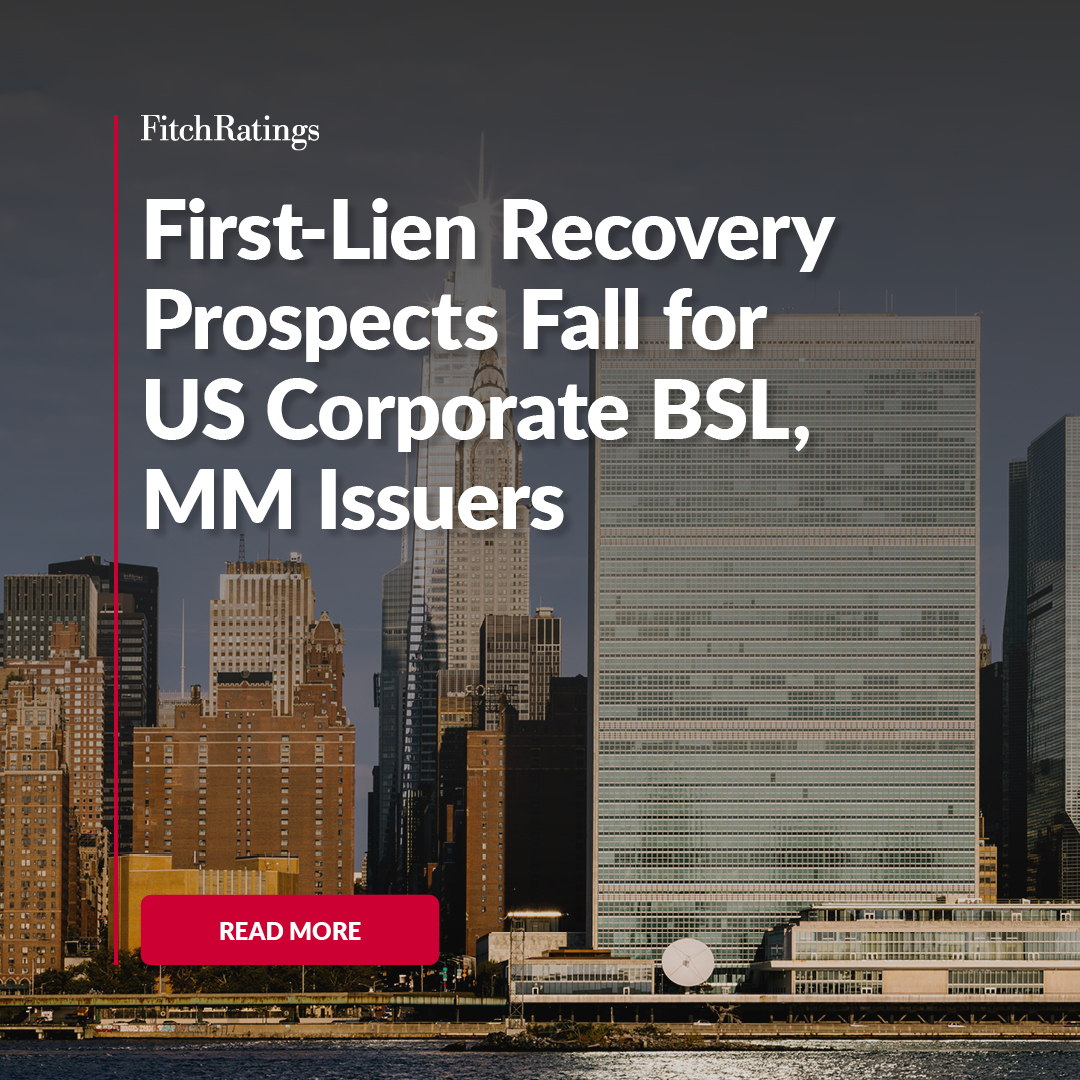 Fitch has published a report on U.S. Leveraged Finance: Corporate Recovery Rating Trends. 

Learn more: ow.ly/T5bw50RkVPx

#leveragedfinance #corporatefinance #middlemarket