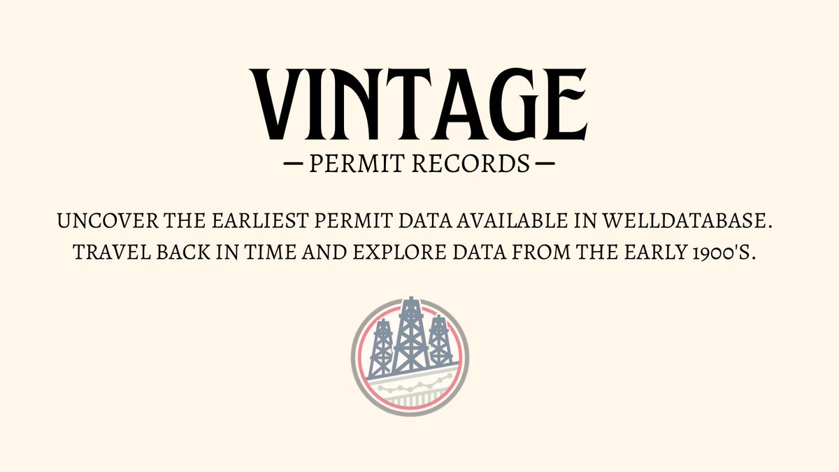 Curious about the historical depth of permit records in WellDatabase? Discover how to access this information in the following article: hubs.la/Q02v6ftd0 

#oilandgas #datamanagement #energyindustry #energydata #permithistory
