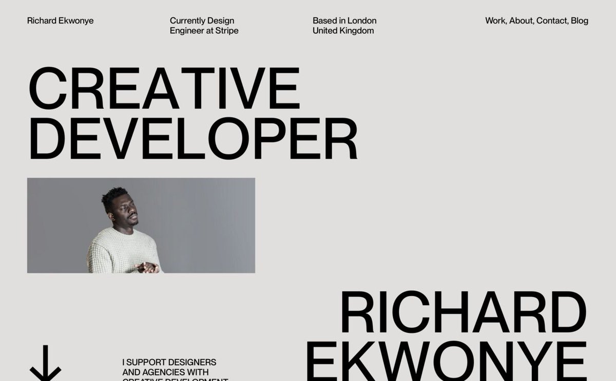 New site on @siteinspire: Richard Ekwonye → siteinspire.com/websites/12076…