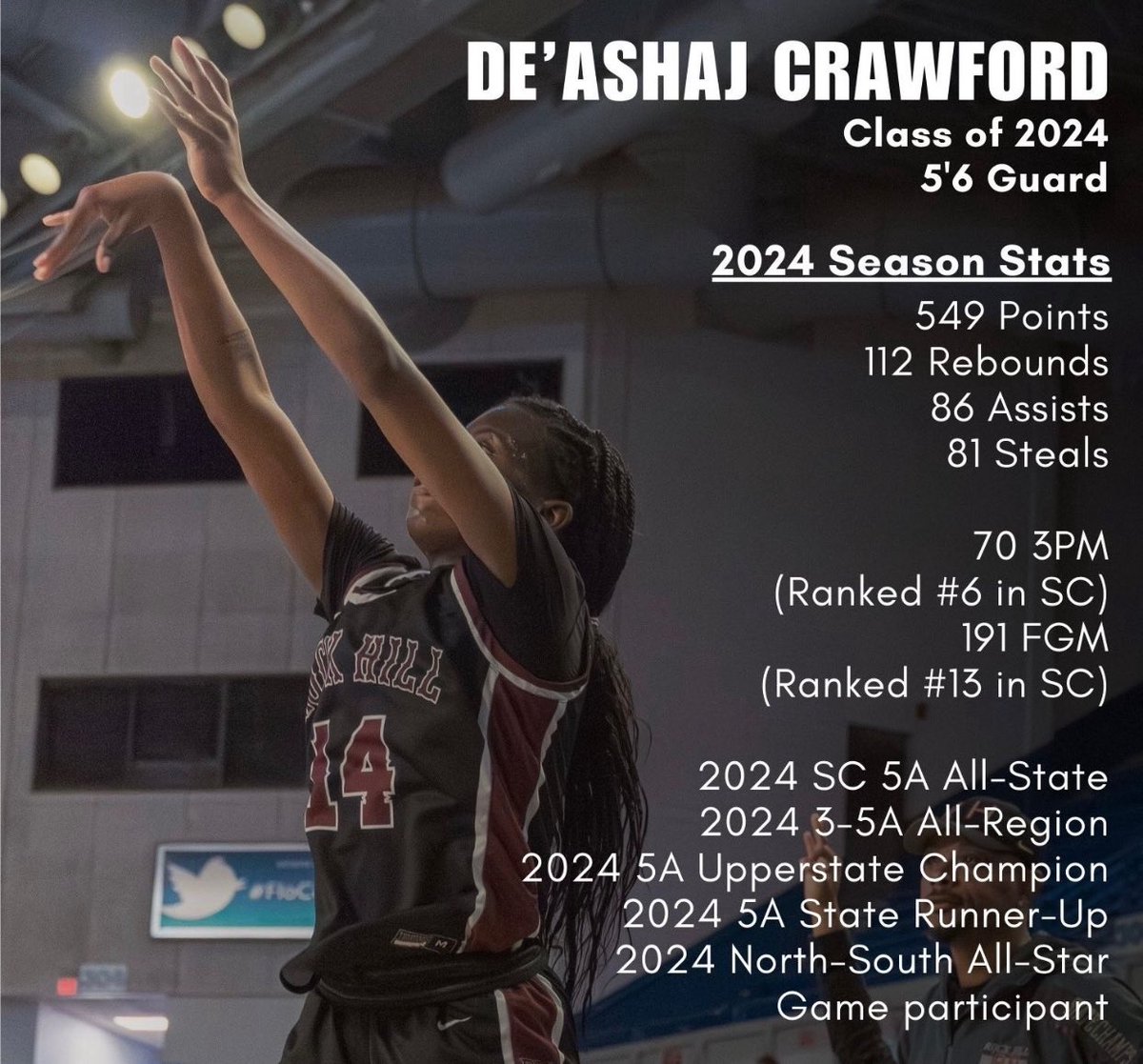 Announcement Forthcoming from @AshajCrawford Stay Tuned…… The Senior Guard has made her decision!! ProudCoach ProudProgram #LadyBearcatPride @PGH_SCarolina @CghrMedia