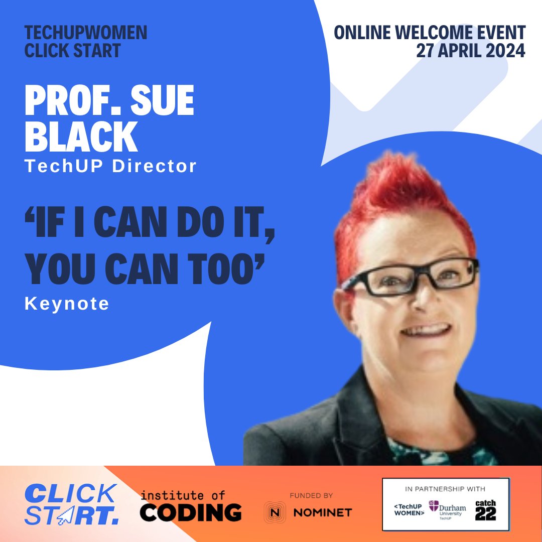 In her keynote, Prof. Sue shares her journey of navigating numerous challenging circumstances to reach where she is now. An inspirational story showcasing how when you are fully committed to something, you can truly achieve anything. 💙 #TUWClickStart24 #TechUPWomen24