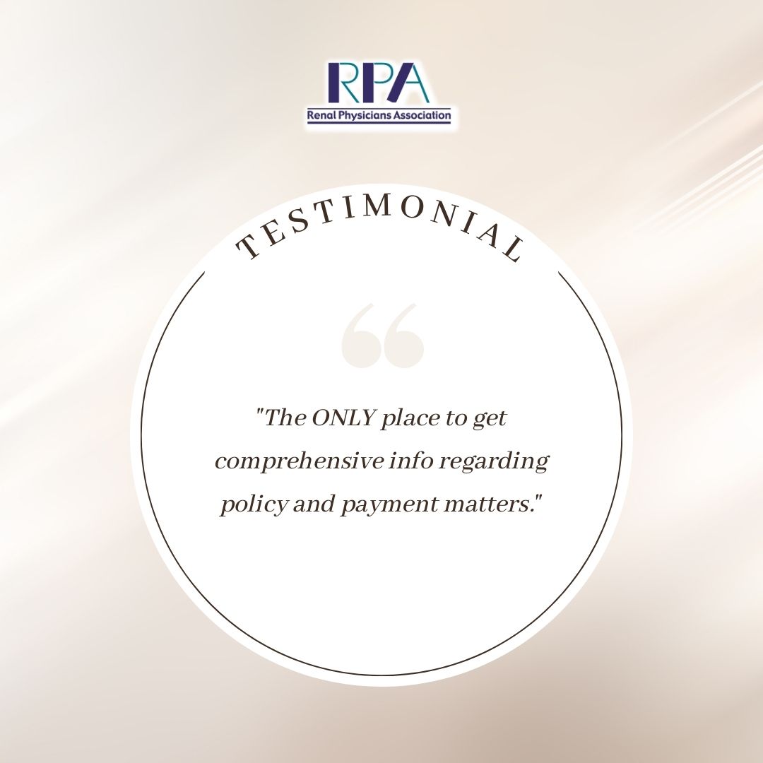 RPANephrology's tweet image. Dive into our testimonials and hear firsthand from members of our community how RPA has transformed their careers and enhanced their practice in nephrology. 

Join today: renalmd.org

#RPAExperience #Testimonials #RealImpact
