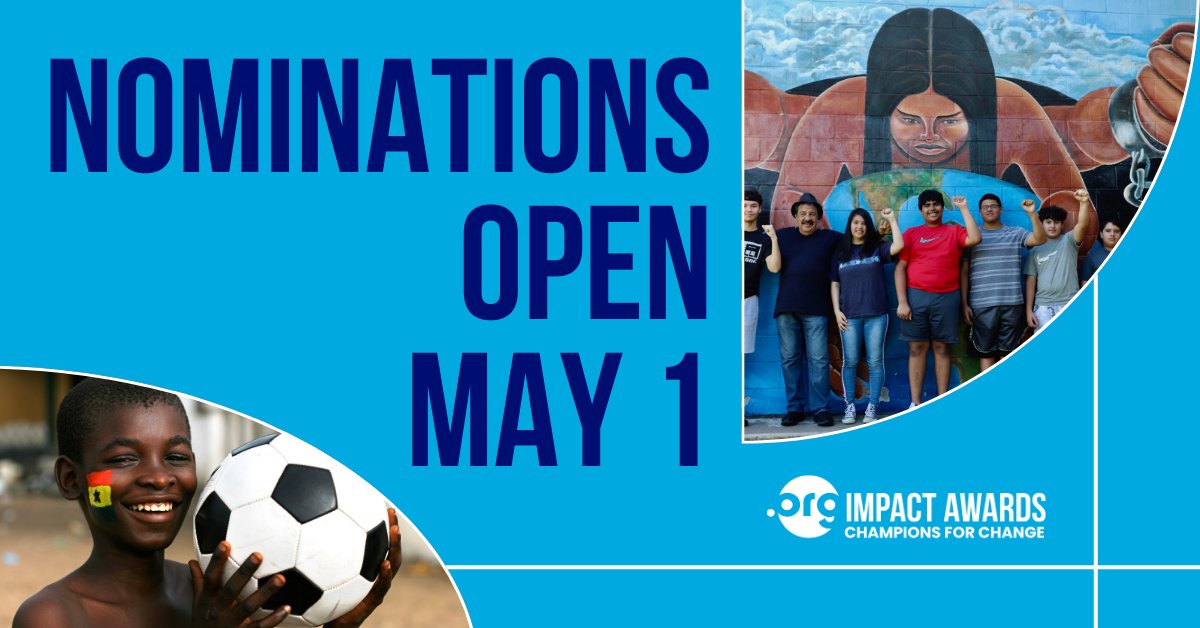 Only 5 days until submissions open for the 2024 #ORGImpactAwards. Let us know what #ORG has made a difference in your community this year. Tag them below!