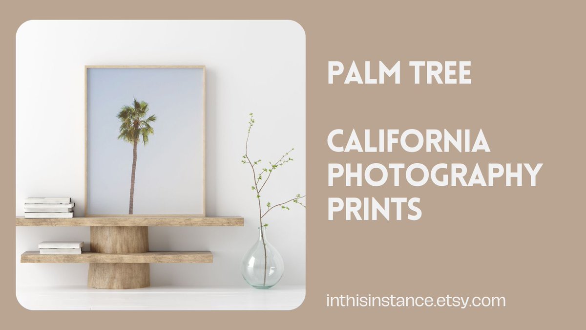 Palm Tree Photography Print added to my California Collection inthisinstance.etsy.com/listing/170304…
#california #palmtree #wallart #minimalist #minimalistdecor #travelphotography #bohohome #etsy
