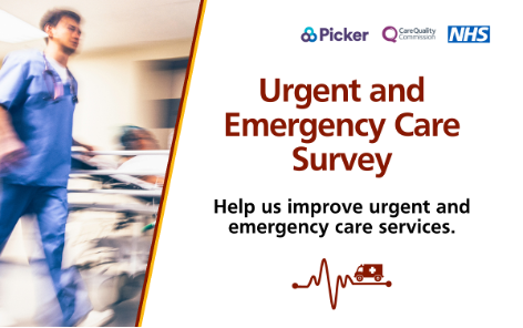 Have you recently used our Urgent and Emergency Care Services? Hearing about your experiences helps us to make vital improvements to the quality of care we provide. Please look out for the #UrgentandEmergencyCareSurvey in the post and be sure to have your say! #Excellent