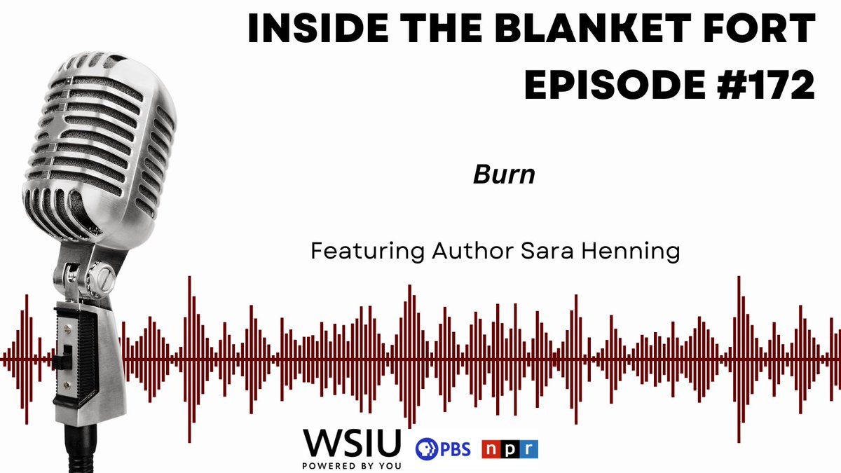 This week on ITBF, we continue our conversation with poet Sara Henning, who talks about her favorite poem in the book and her homage to Hawking's A BRIEF HISTORY OF TIME. wsiu.org/2024-04-25/ins… #insidetheblanketfort #interview #radio #radioshow #podcast #authorinterview