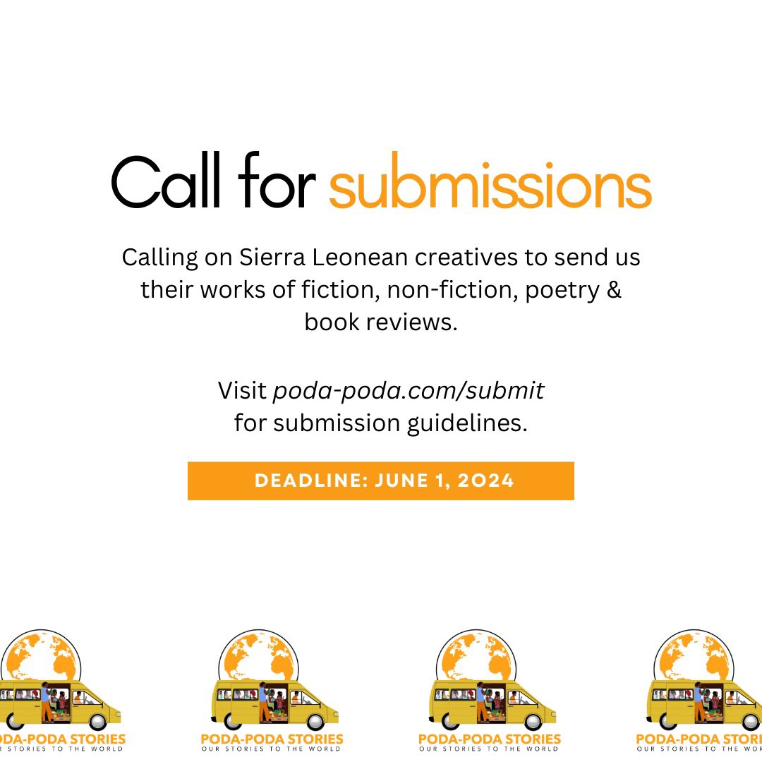 #NowOpen
We look forward to reading your work!
poda-poda.com/submit