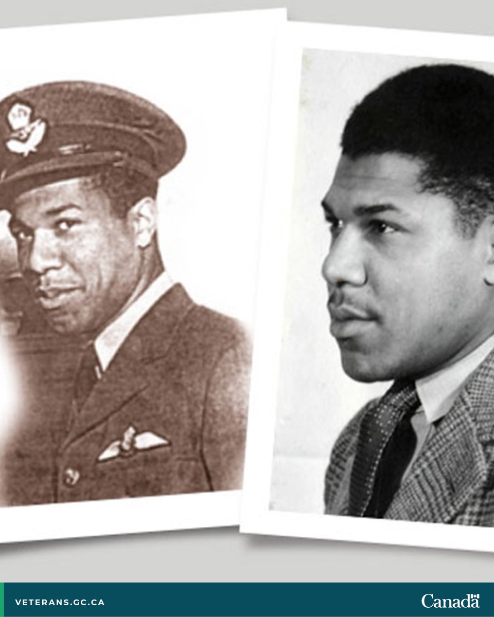 Flying Officer Allan Bundy—Canada’s first Black combat pilot. 

Bundy served with RCAF No. 404 Squadron in Europe during the #SWW. He overcame racial discrimination and broke down barriers for those who followed. 

🔗: ow.ly/L2AP50RooEh 

#RCAF100Years 
#CanadaRemembers