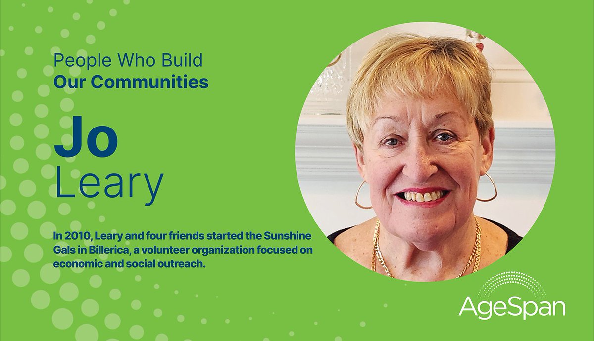 We continue our celebration of older adults who make a difference in their communities with our latest Aging Unbound profile of Jo Leary. Read her full story: ow.ly/2izw50Roih0