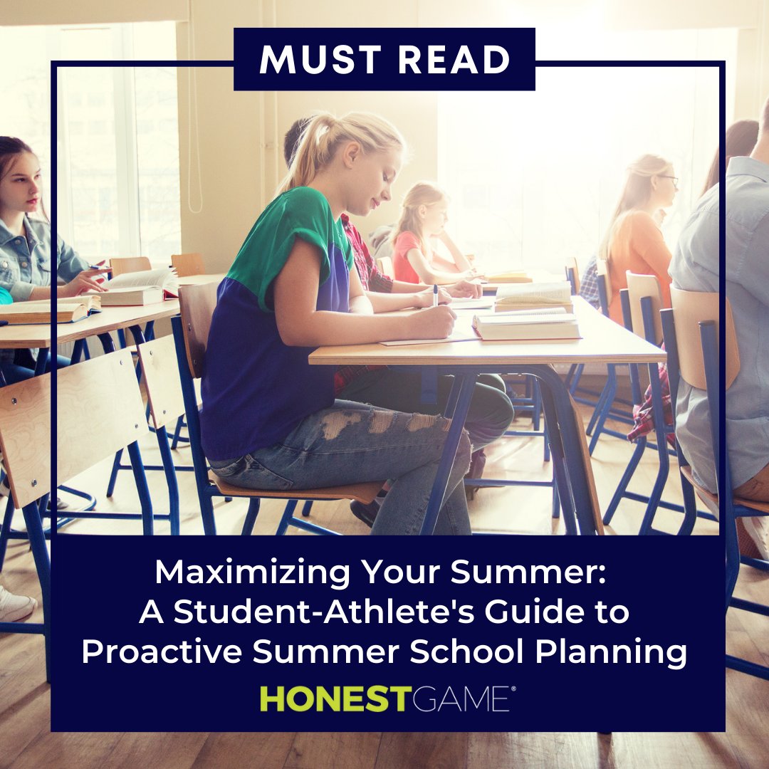 Nearly 1 million student-athletes from playing college sports! Don't let your academic record hold you back! Learn how summer school classes can help you turn things around ➡️ bit.ly/HGxSummerSchool