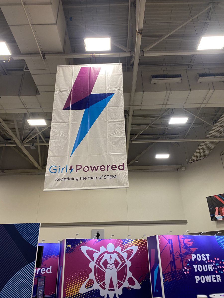 If you are at #VexWorlds today, stop by the #GirlPowered area at 1pm to meet with my amazing @TXInstruments colleagues and learn about STEM education, careers and what we do at TI. We will also have stickers and other cool swag 😃 #omgrobots