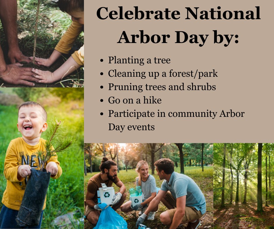 Since the very first Arbor Day in 1872, today has not only been a celebration of the life and joy that trees bring to our state, but also a chance for us to lend a helping hand. Check out these ways to honor National Arbor Day! #NationalArborDay #NCAgriculture