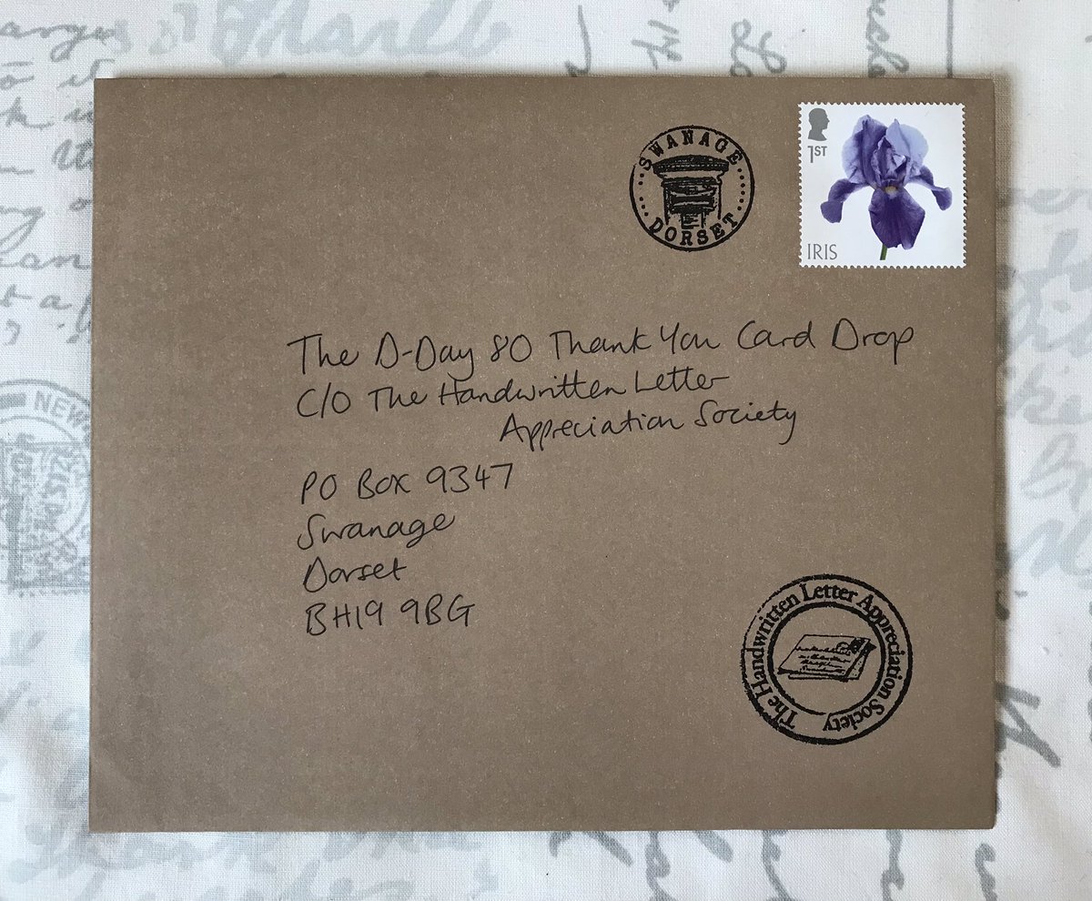 Just wondering if anyone would like to help me with an idea for #DDay80. I’m calling it the D-Day 80 Thank You Card Drop… (Read more via the link) ☺️✉️❤️ …dwrittenletterappreciationsociety.org/the-d-day-80-t…