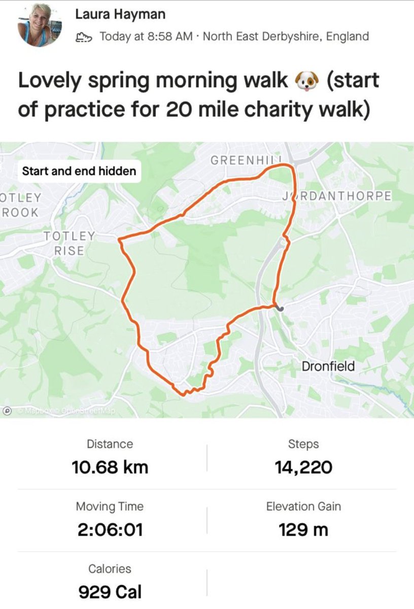 Preparations have started for our 20-mile, 20th anniversary walk, which will be taking place on June 7. Our accounts manager, Laura Hayman, is in training with her pooch and is putting the rest of us to shame! To sponsor us visit: gofund.me/c0e074c0?utm_c…