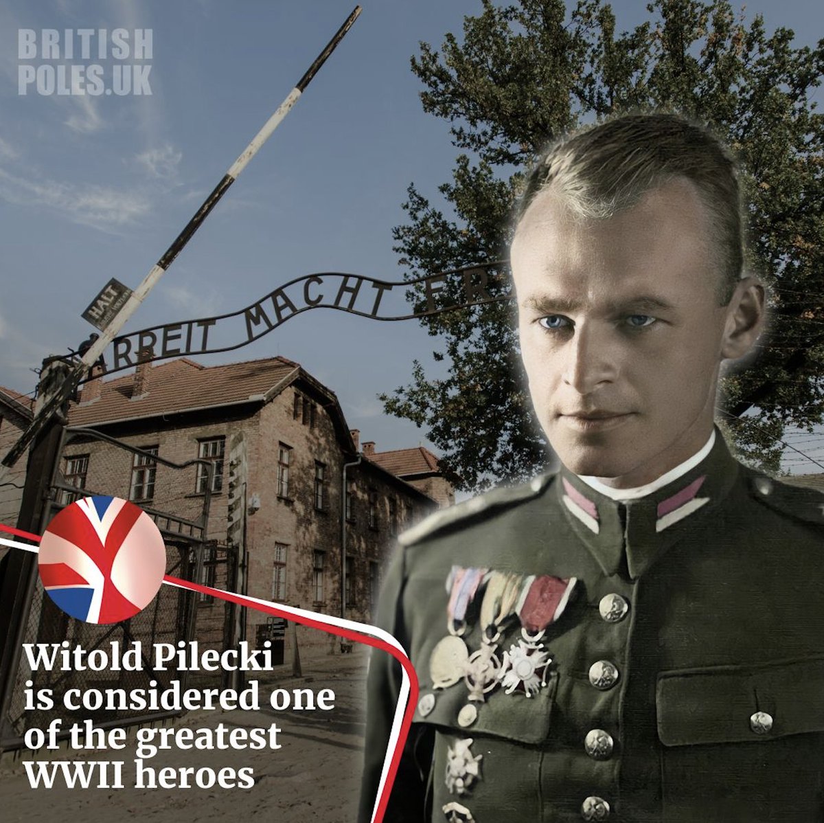 Witold Pilecki is considered one of the greatest wartime heroes. He volunteered to be sent to Auschwitz to organise resistance and gather intelligence about the German atrocities. 
#OTD in 1943, Witold Pilecki escaped from Auschwitz to join the Home Army (AK). The communists…