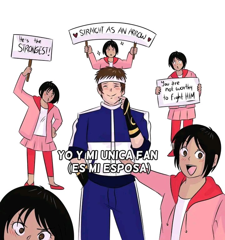 OyabunArt's tweet image. Me and My only fanatic (it's My wife) 🩵🩷

#kof #shingoyabuki #shingokof #yumeship #kofoc #abbiverino