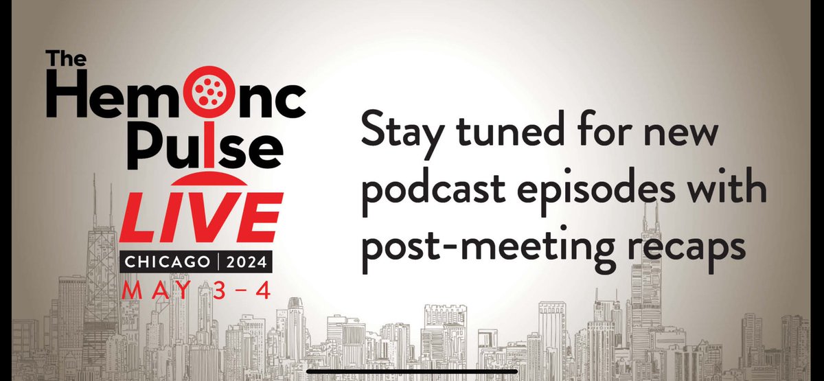 chadi nabhan MD, MBA, FACP (@chadinabhan) on Twitter photo Next WK in #Chicago, my first annual LIVE #HemOnc Pulse Pod w superb faculty debating “Unanswered Questions” in Heme cancers. Stay tuned & follow #HOPLive24. Joined by <a href="/VincentRK/">Vincent Rajkumar</a> <a href="/Rfonsi1/">Rafael Fonseca MD 🦔🇺🇸🏜🇲🇽</a> <a href="/sanamloghavi/">Sanam Loghavi, MD صنم لغوی 🔬🧬</a> <a href="/szusmani/">Saad Z. Usmani MD MBA FACP 🇺🇸🇵🇰</a> <a href="/doctorpemm/">Naveen Pemmaraju, MD</a> <a href="/MediHumdani/">Mehdi Hamadani, MD</a> <a href="/drsangeetmd/">Sangeetha Venugopal MD,MS</a> <a href="/MCThompsonMD/">Meghan Thompson</a> & many more. Next WK in #Chicago, my first annual LIVE #HemOnc Pulse Pod w superb faculty debating “Unanswered Questions” in Heme cancers. Stay tuned & follow #HOPLive24. Joined by <a href="/VincentRK/">Vincent Rajkumar</a> <a href="/Rfonsi1/">Rafael Fonseca MD 🦔🇺🇸🏜🇲🇽</a> <a href="/sanamloghavi/">Sanam Loghavi, MD صنم لغوی 🔬🧬</a> <a href="/szusmani/">Saad Z. Usmani MD MBA FACP 🇺🇸🇵🇰</a> <a href="/doctorpemm/">Naveen Pemmaraju, MD</a> <a href="/MediHumdani/">Mehdi Hamadani, MD</a> <a href="/drsangeetmd/">Sangeetha Venugopal MD,MS</a> <a href="/MCThompsonMD/">Meghan Thompson</a> & many more.