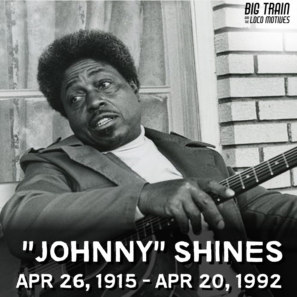 HEY LOCO FANS – Happy birthday to blues singer and guitarist John Ned 'Johnny' Shines born this day in 1915. He was vastly under-recorded during his prime years  #Blues #BluesMusic #BluesSongs #BigTrainBlues #BluesHistory #ChicagoBlues #ChessRecords #RobertJohnson #JohnnyShines
