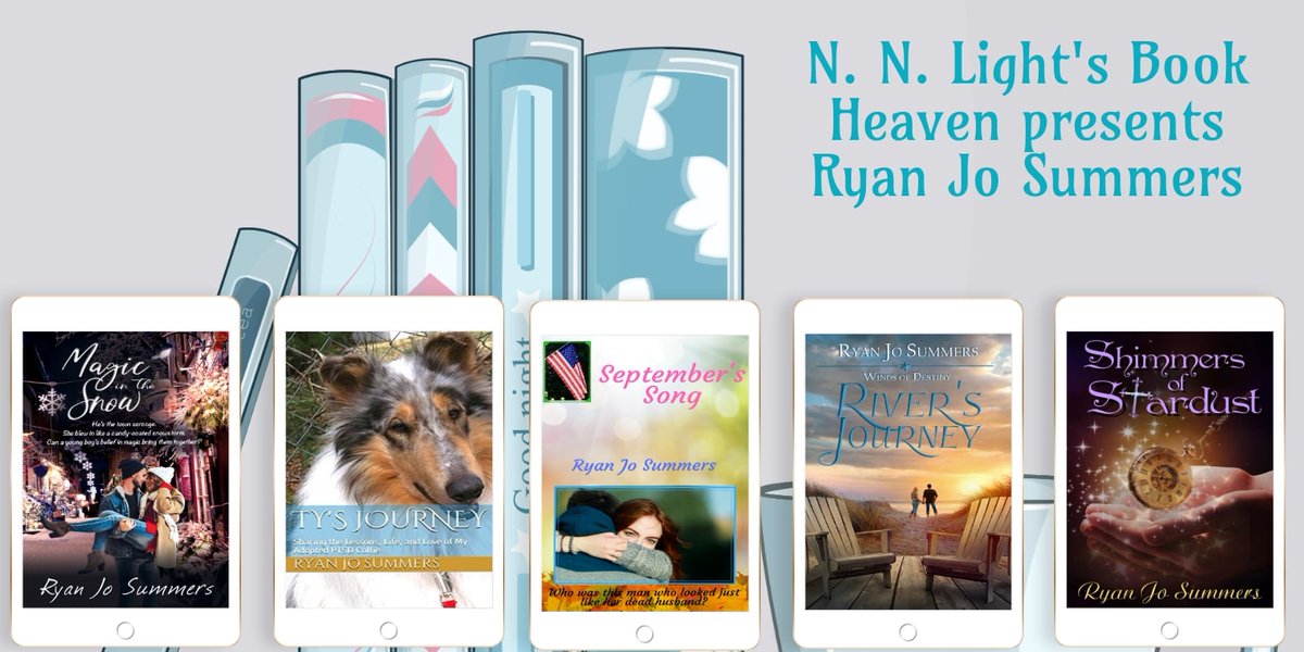 N. N. Light's Book Heaven presents Ryan Jo Summers #authorspotlight #womensfiction #timetravelromance #romance #mustread #booktwitter #fridayreads #romancereaders #nnlbh nnlightsbookheaven.com/post/ryan-jo-s… @RyanJoSummers