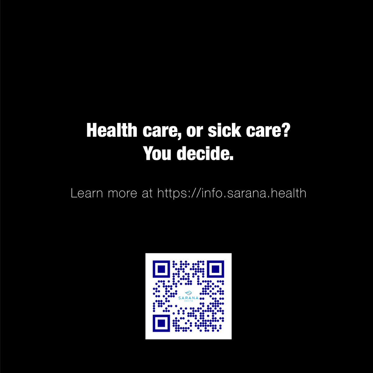 Join us at Sarana Health, and say goodbye to traditional healthcare. $100 off for a limited time. hubs.la/Q02v8ZPl0 #health #wellness #integratedcare