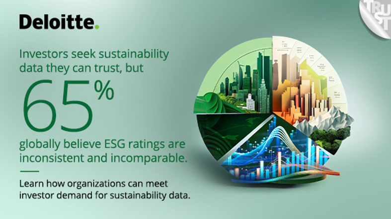 Organizations can take proactive steps to earn investor #trust in their #sustainability commitments. Read more in this report by Deloitte and The Fletcher School. deloi.tt/3QmOv5H