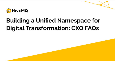 #UNS can boost the ROI of your connectivity ecosystem and streamline data integration. These are the top FAQs we hear at HiveMQ from CXOs who are working to understand UNS's impact on their digital transformation journey. 🐝 loom.ly/kA1Ujgc 🐝 #MQTT #IIoT #IoT #CXO