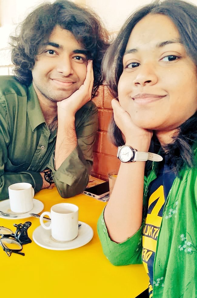 'Who did ?' -- she asked.
'Can-did.' -- I replied !

In frame - @JaysreeKayal pukai 

#Twitter #NewPost #trending2024 #CoffeeTime #coffeetable #aesthetic #cafe