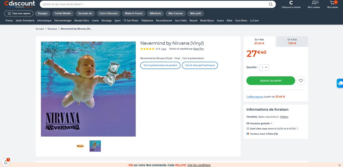 timothee5949's tweet image. Oula @Cdiscount  je comprends pas là. Vous pouvez pas enlever ça ? Ce n'est pas légal et ça reflète pas votre site... Montrer un enfant nue avec le sexe voyant ? Peut être que c'est autorisé mais bizarre. #enfant #illegal #cdiscount